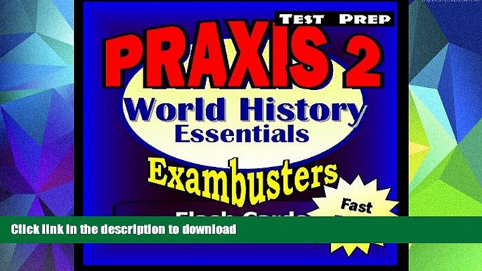 Audiobook PRAXIS II History/Social Studies Test Prep Review--Exambusters World History Flash