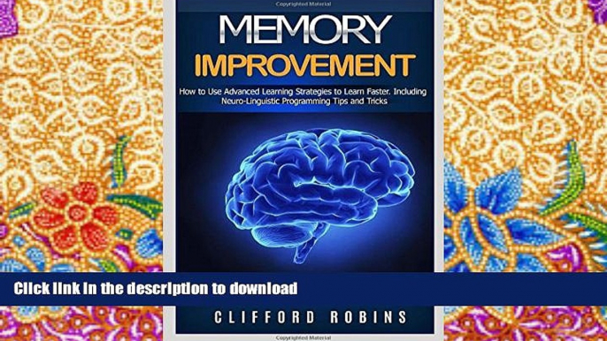 Audiobook Memory improvement: The ULTIMATE Guides to train the brain : Memory improvement, Speed