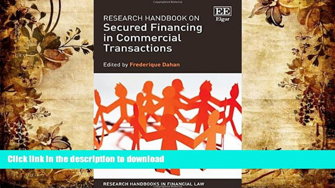 Hardcover Research Handbook on Secured Financing in Commercial Transactions (Research Handbooks in