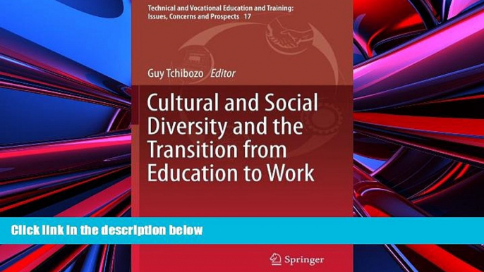 Price Cultural and Social Diversity and the Transition from Education to Work (Technical and