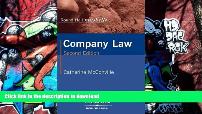 Read Book Company Law Nutshell 2e (Nutshells) On Book