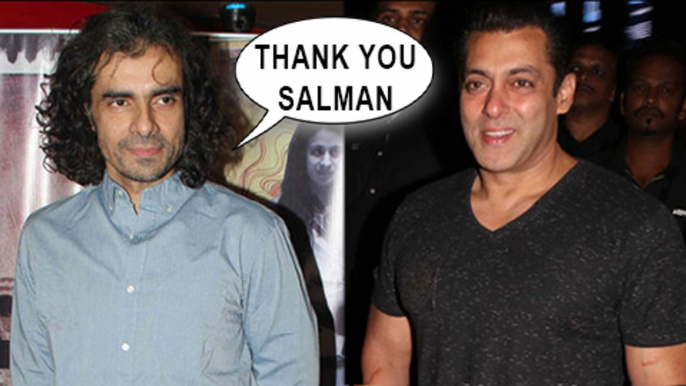 Imtiaz Ali REACTS On Salman Khan Promoting Shahrukh Khan | Anushka Sharma Film |