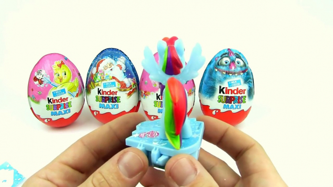 5 Kinder Surprise Eggs MAXI Disney Princess My Little Pony Snoopy new