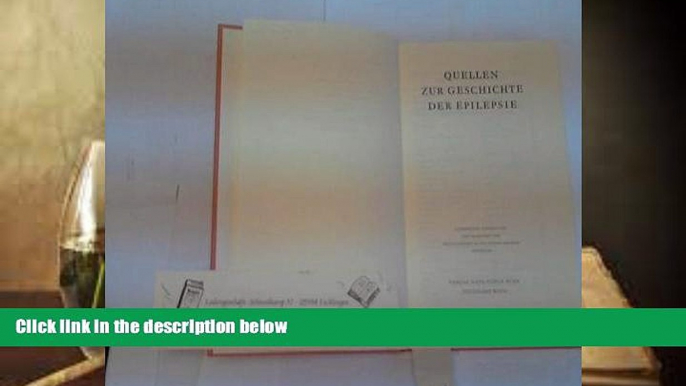 Audiobook  Quellen zur Geschichte der Epilepsie (Hubers Klassiker der Medizin und der