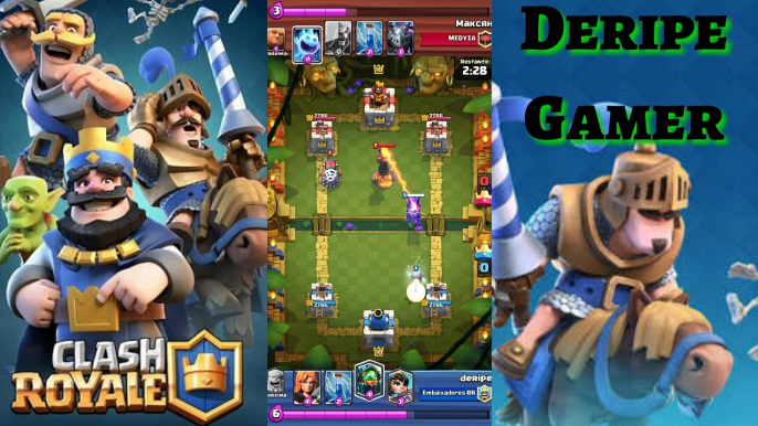 CLASH ROYALE - Meu Deck De Lendarias