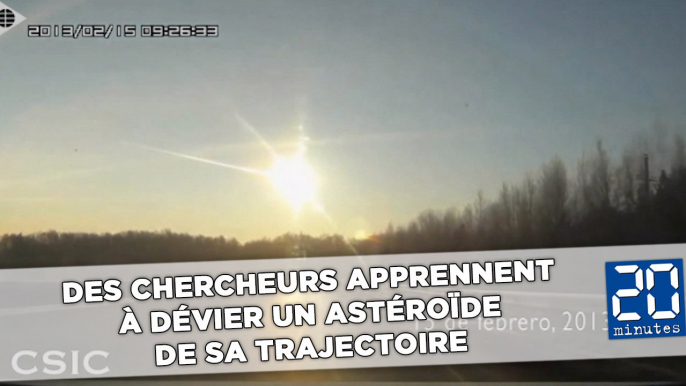 Des chercheurs apprennent à dévier un astéroïde de sa trajectoire