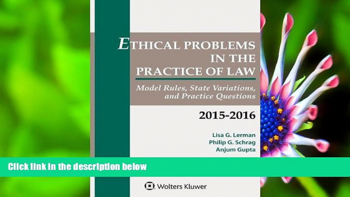 READ book Ethical Problems in the Practice of Law: Model Rules, State Variations, and Practice