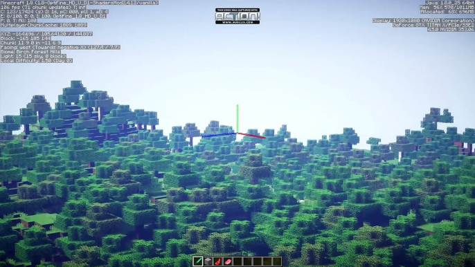 Minecraft Ultra Shaders! Titan X Shaders FPS Teste! i7 5930k