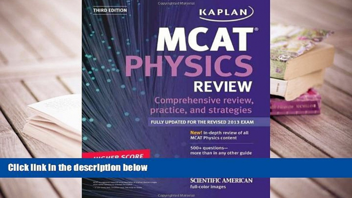 BEST PDF  Kaplan MCAT Physics Review Notes (Kaplan Test Prep) TRIAL EBOOK