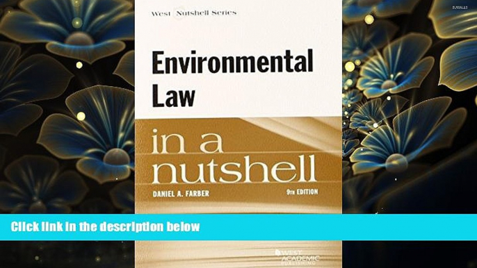 READ book Environmental Law in a Nutshell Daniel Farber Trial Ebook