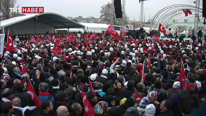 Cumhurbaşkanı Erdoğan: Tek millet, tek bayrak, tek vatan ve tek devlet