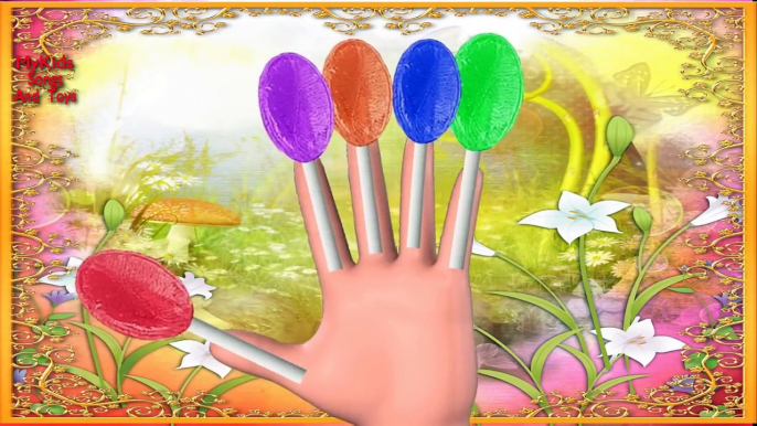 Finger Family Song Five Little Crayons Learn Colors Song for Toddlers & Baby