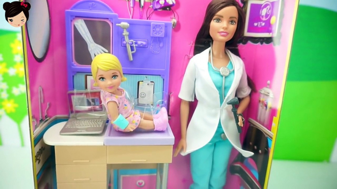 Muñeca Barbie Pediatra - Doctora de bebes y niños Serie con Muñecas Barbie