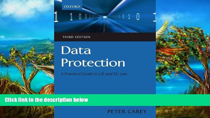 Online Peter Carey Data Protection: A Practical Guide to UK and EU Law Audiobook Epub