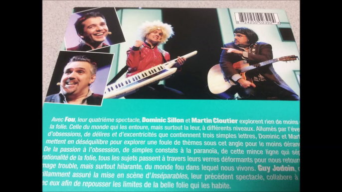 Critique du spectacle Dominic et Martin - Fou en DVD