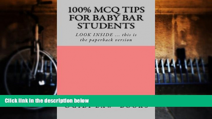 Price 100% MCQ Tips For Baby Bar Students: LOOK INSIDE ... this is the paperback version Ogidi