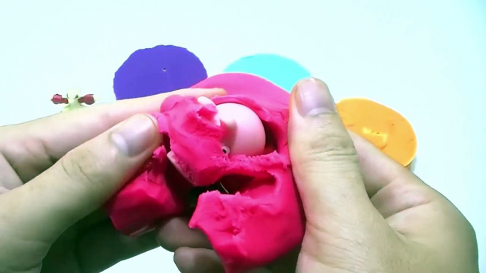 PLAY DOH KINDER EGGS DISNEY!!!!!!!- Toys Kinder Surprise Eggs Peppa Pig Español-QkAcCmbG3