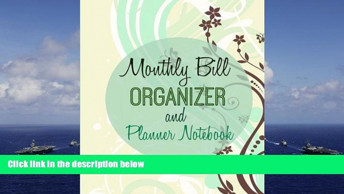 Best Price Monthly Bill Organizer and Planner Notebook (Simple Budget Planners with Extra Lined