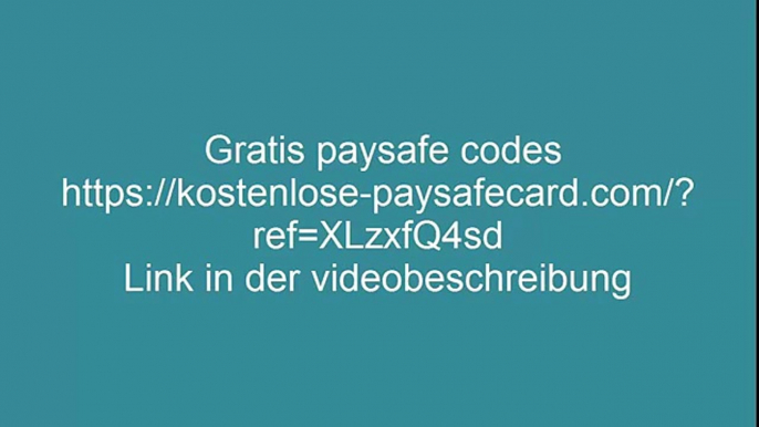 Kostenlos Paysafecard Bekommen 2017 Arbeiten