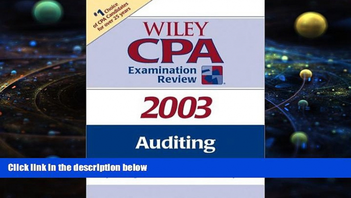 Price Auditing (Wiley CPA Examination Review 2003) O. Ray Whittington For Kindle