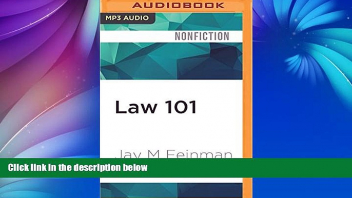 Online Jay M Feinman Law 101: Everything You Need to Know About American Law Full Book Epub