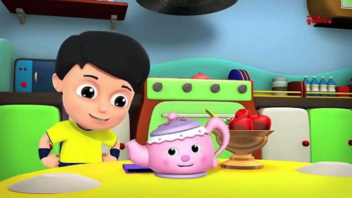 Nursery Rhymes From Oh My Genius | Im a little teapot | 3d rhymes | baby songs