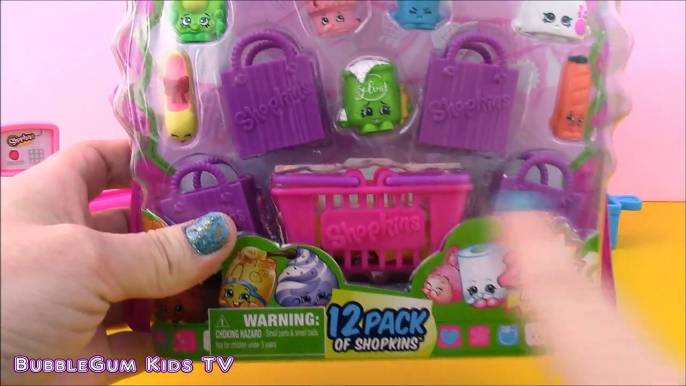 Shopkins Season 2 12-Pack! Fuzzy Baby and Ultra Rare Crystal Glitz Shopkins and Mystery Shopkins