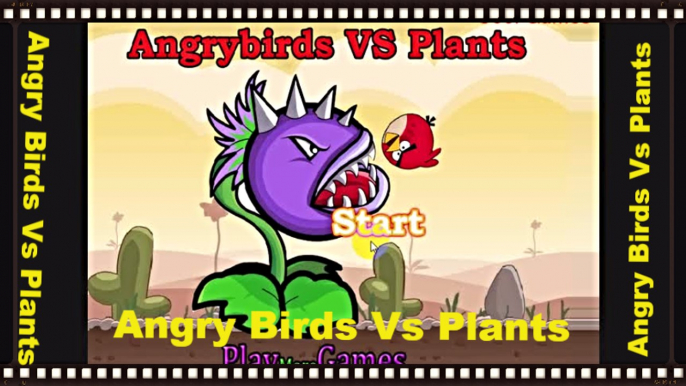 Angry Birds Vs Plants Game The First Games For Girls and For Kids 2017