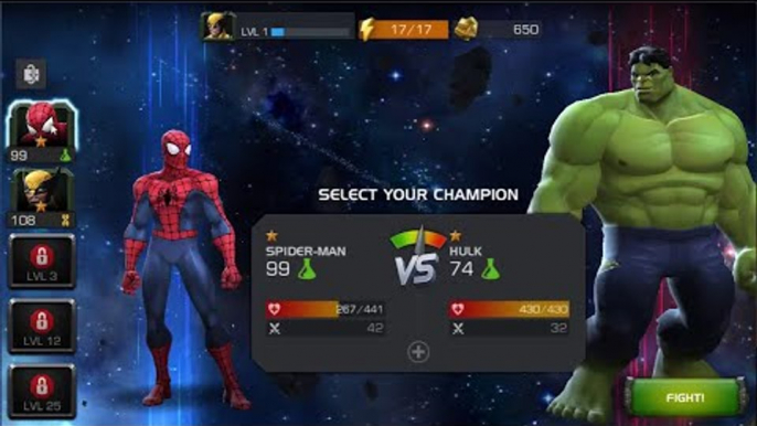 Spiderman Vs Hulk ̣- Superhero Battle! Nguời nhện đánh nhau với người khổng lồ xanh