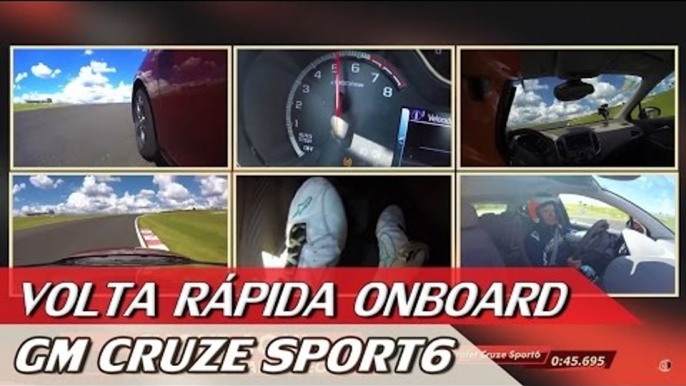 CHEVROLET CRUZE SPORT6 - VOLTA RÁPIDA ONBOARD COM RUBENS BARRICHELLO #84 | ACELERADOS