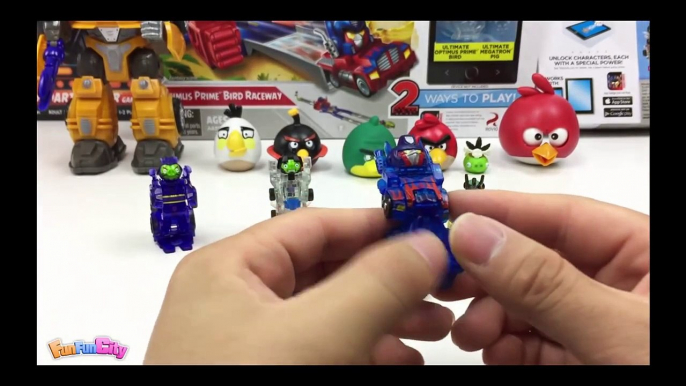 Angry Birds Transformers Telepods Energon Racers Pack