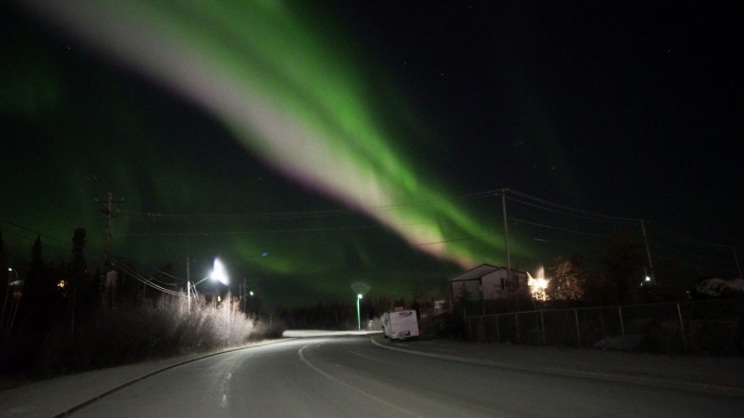 Aurores Boréales dans le ciel Canadien!