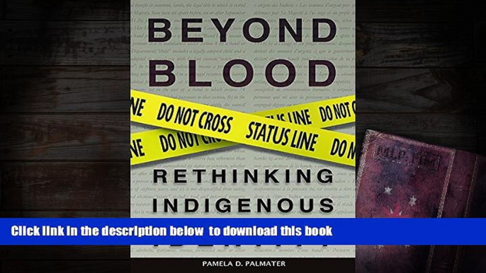 BEST PDF  Beyond Blood: Rethinking Indigenous Identity FOR IPAD