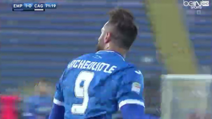 Levan Mchedlidze Second Goal - Empoli FC 2-0 Cagliari Calcio (17.12.2016)