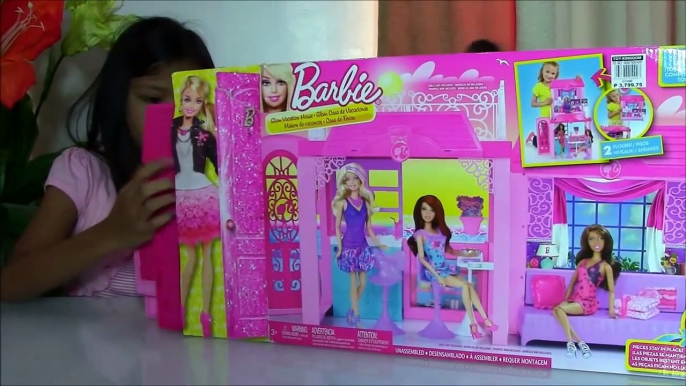 Barbie Glam Vacation House Monster High Clawdeen Wolf Scares Barbie Dolls