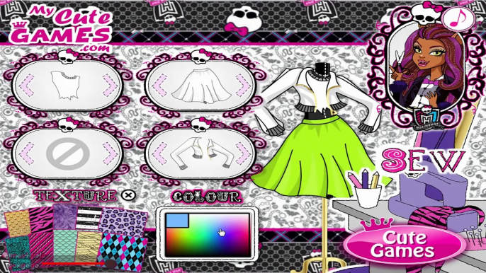 Monster High Design Studio - Monster High Games - Monster High Dress Up Game