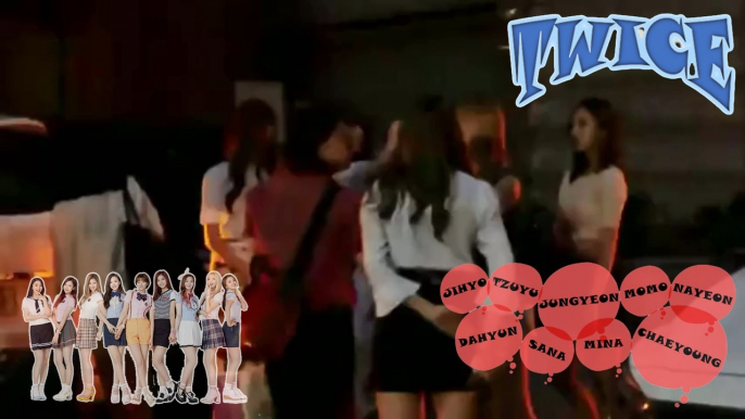 TWICE 트와이스 - Backstage in Street Live Fancam 2016 #4