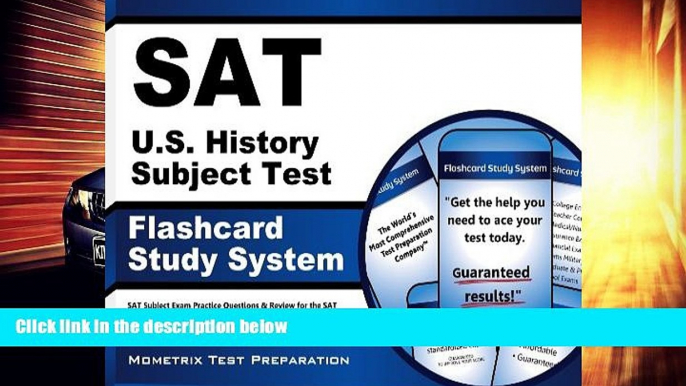 Pre Order SAT U.S. History Subject Test Flashcard Study System: SAT Subject Exam Practice