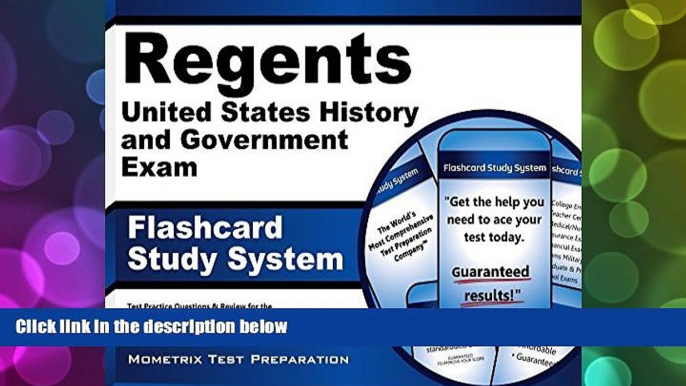 Pre Order Regents United States History and Government Exam Flashcard Study System: Regents Test