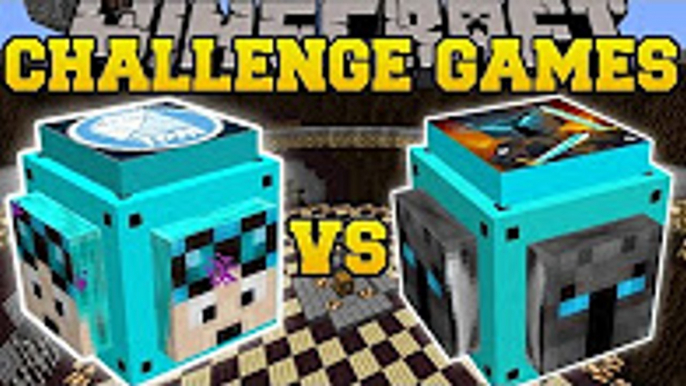 PopularMMOs Minecraft׃ DANTDM VS POPULARMMOS CHALLENGE GAMES - Lucky Block Mod - Modded Mini-Game