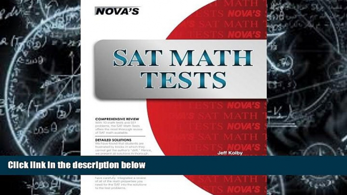 Pre Order SAT Math Tests (Prep Course) Jeff Kolby Audiobook Download