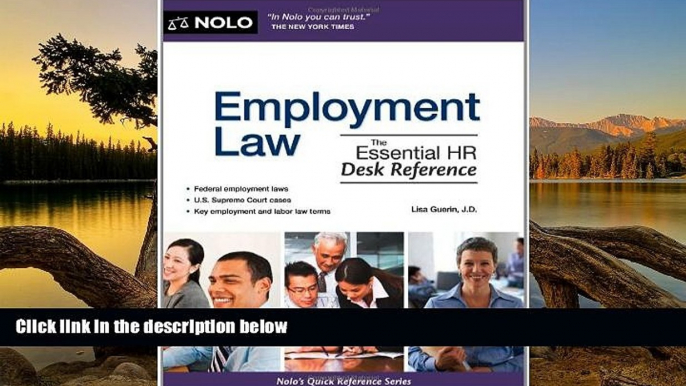 Buy Lisa Guerin Employment Law: The Essential HR Desk Reference Audiobook Download