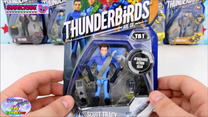 Thunderbirds Are Go Scott Tracy Action Figure Review - Surprise Egg and Toy Collector SETC