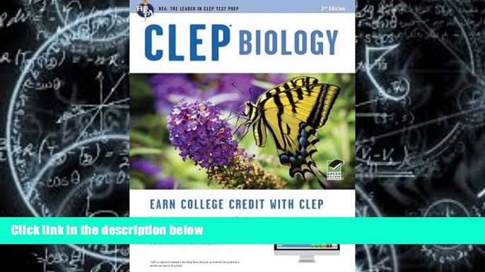 Download Laurie Ann Callihan Ph.D. CLEPÂ® Biology Book + Online (CLEP Test Preparation) For Ipad