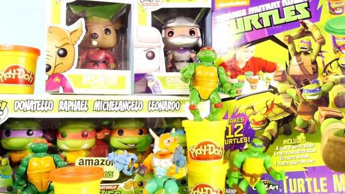 new TMNT Full Pop Figure Set Toys Play Doh Turtle Maker Softie Dough Playset - Disney Cars Toy Club