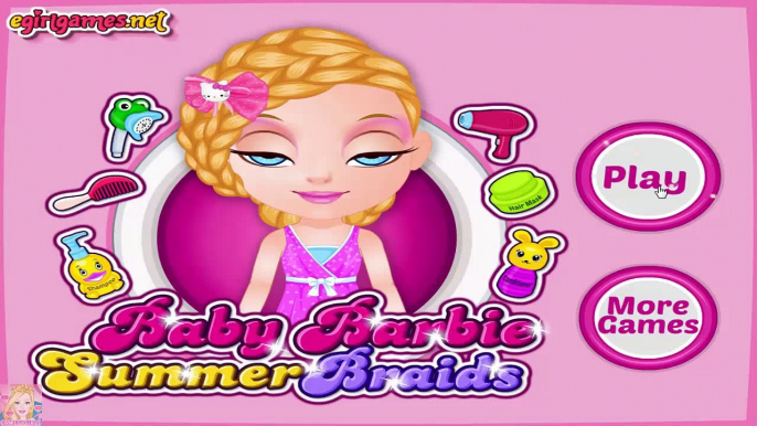 Baby Barbie Summer Braids - Barbie Hair Salon Games for Girls