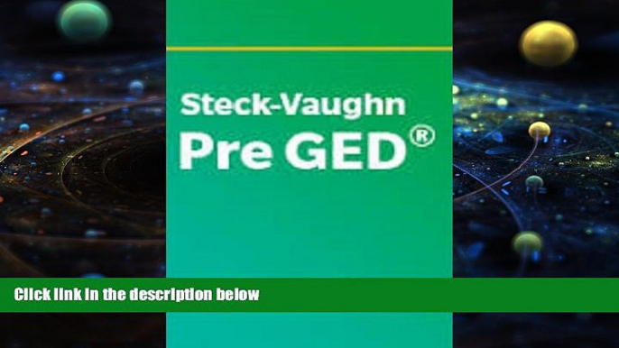 Buy STECK-VAUGHN Steck-Vaughn Pre-GED Skills Book: Student Edition (10 pack) Mathematics: Geometry