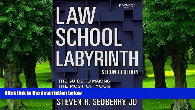 Buy  Law School Labyrinth: The Guide to Making the Most of Your Legal Education Steven R Sedberry