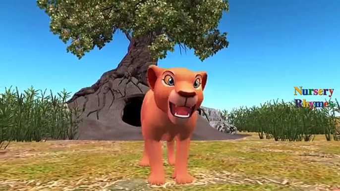 Finger Family Children Nursery Rhymes Lion King Cartoon | Finger Family Nursery Rhymes for Children