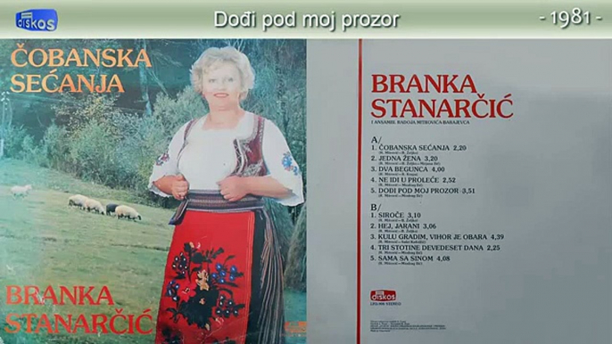 Branka Stanarcic - Dodji pod moj prozor - (Audio 1981)